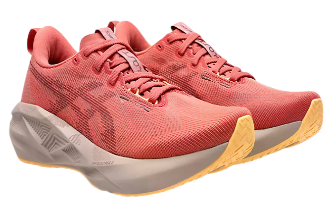 Asics Novablast 5 WMNS Dark Pink Clay / Rubble Red