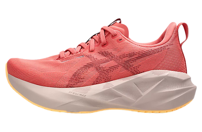 Asics Novablast 5 WMNS Dark Pink Clay / Rubble Red