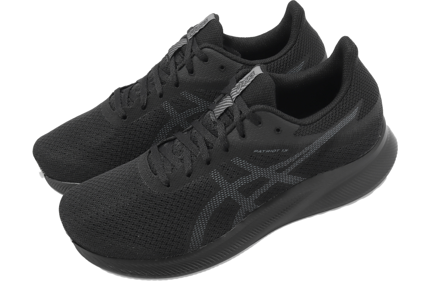 Asics Patriot 13 2E Wide Black / Piedmont Grey