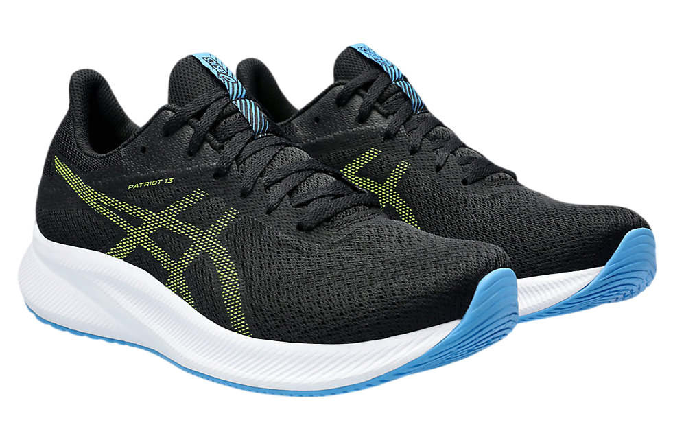 Asics Patriot 13 Black / Electric Lime