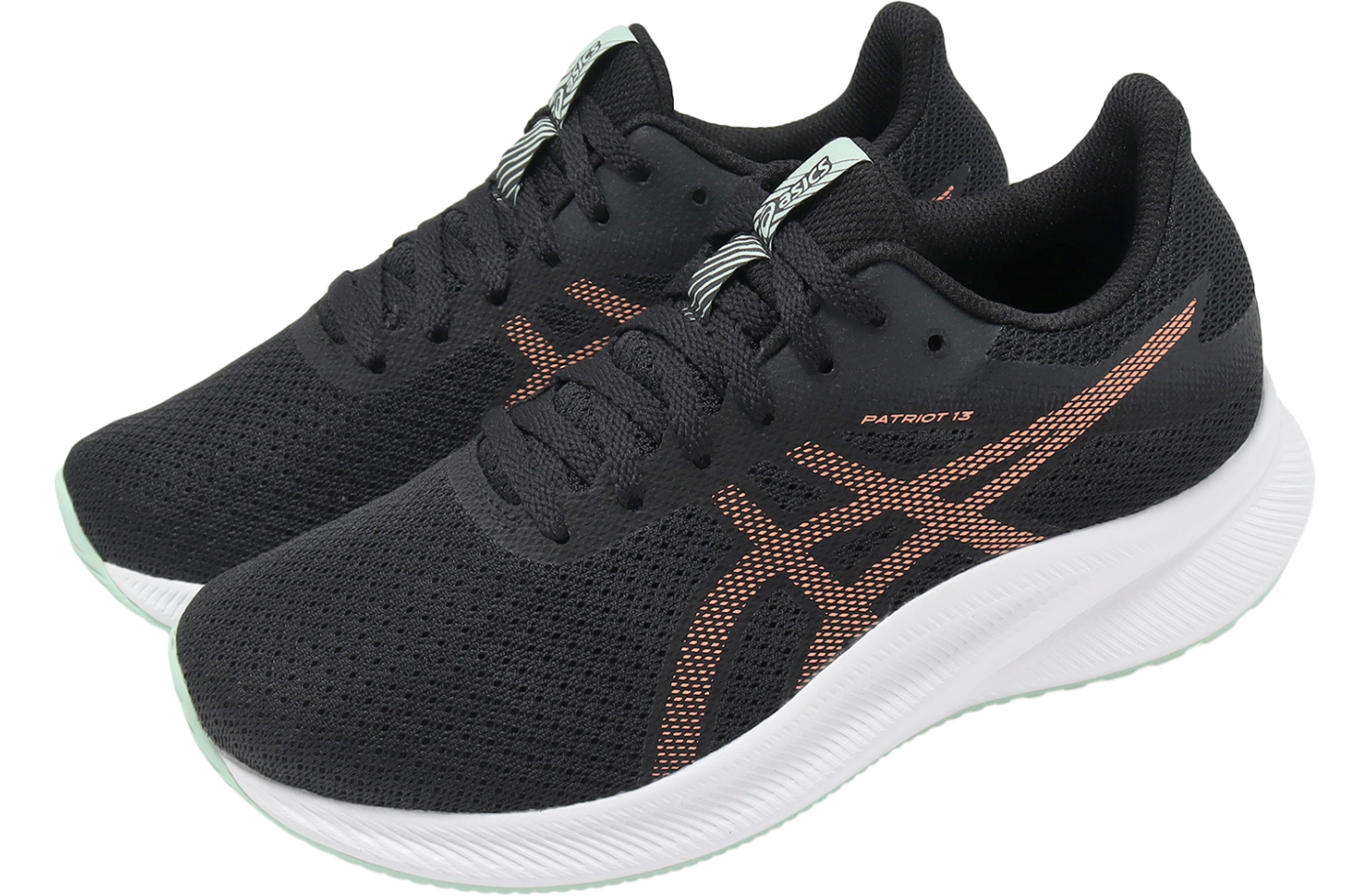 Asics Patriot 13 D Wide WMNS Black / Bright Sunstone