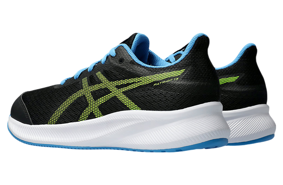 Asics Patriot 13 GS Black / Electric Lime