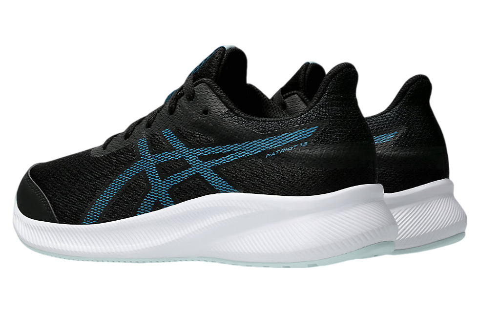 Asics Patriot 13 GS Black / Teal Blue