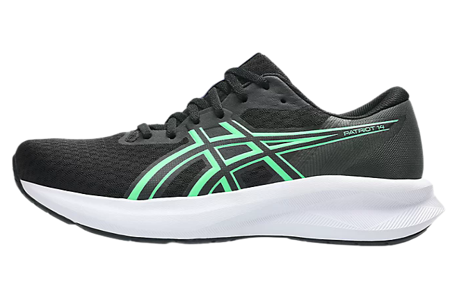 Asics Patriot 14 Black / Vital Green