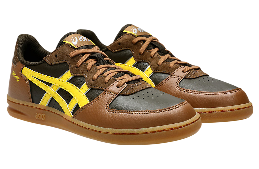 Asics Skyhand OG Black Coffee / Tai Chi Yellow