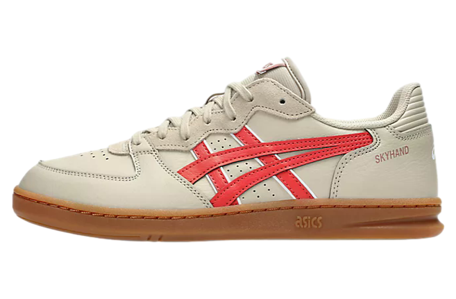 Asics Skyhand OG Feather Grey / Red Snapper