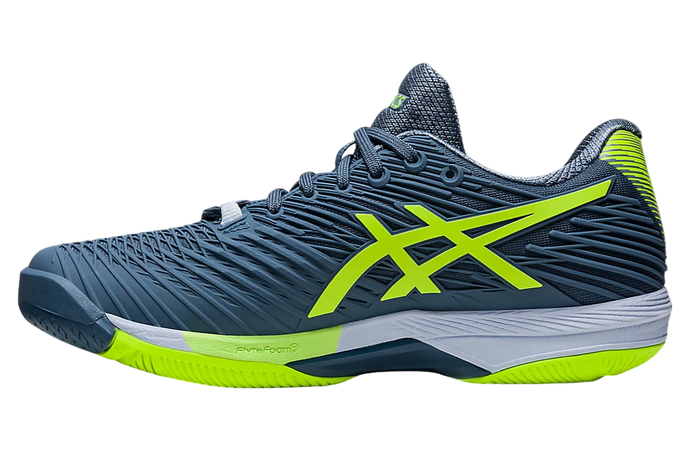 Asics Solution Speed FF 2 Steel Blue / Hazard Green