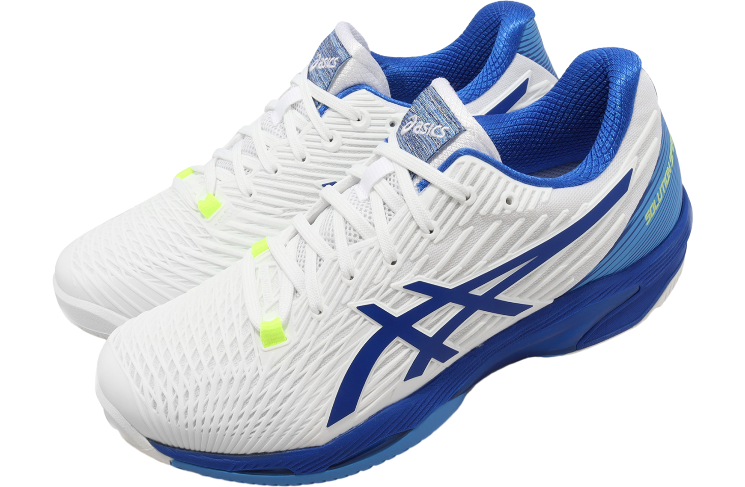 Asics Solution Speed FF 2 White / Tuna Blue