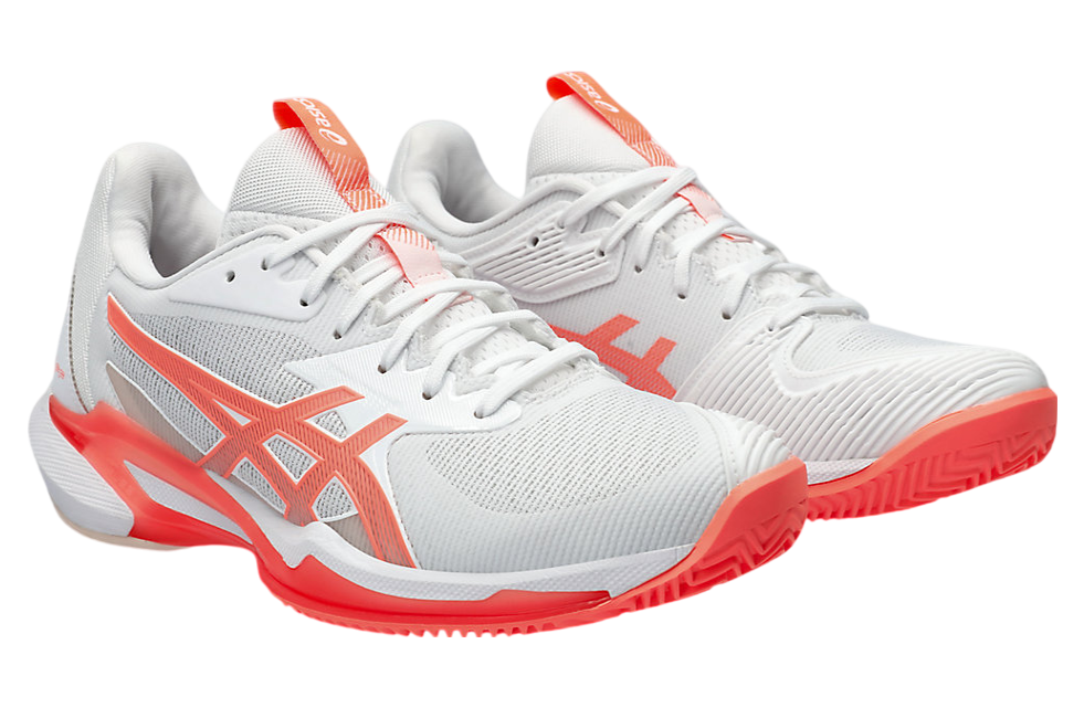 Asics Solution Speed FF 3 Clay WMNS White / Sun Coral