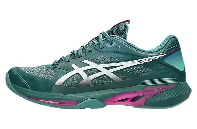Asics Solution Speed FF 4 Black / Aurora Green