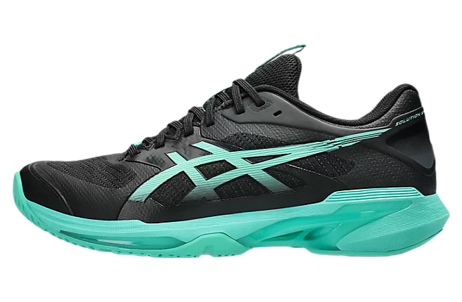 Asics Solution Speed FF 4 Black / Aurora Green / Green