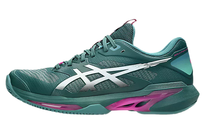 Asics Solution Speed FF 4 Clay Black / Aurora Green