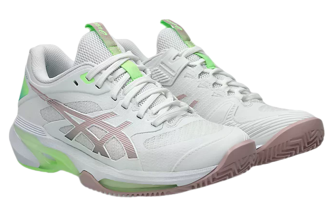 Asics Solution Speed FF 4 Clay WMNS White / Morganite