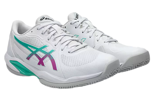 Asics Solution Swift FF 2 Clay White / Digital Sakura