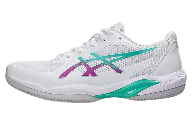 Asics Solution Swift FF 2 Clay White / Digital Sakura