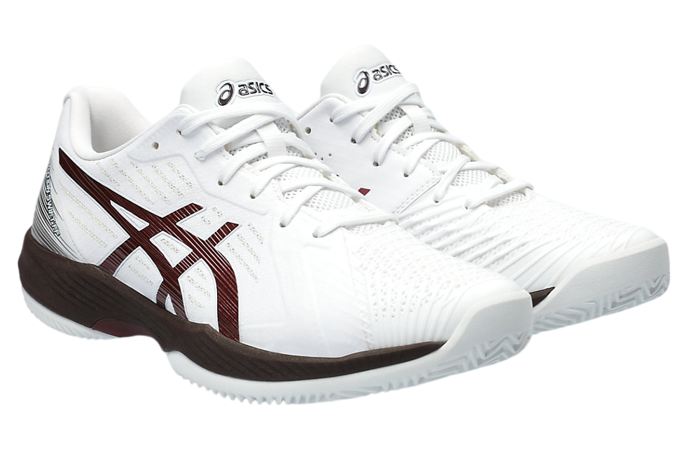 Asics Solution Swift FF Clay White / Antique Red