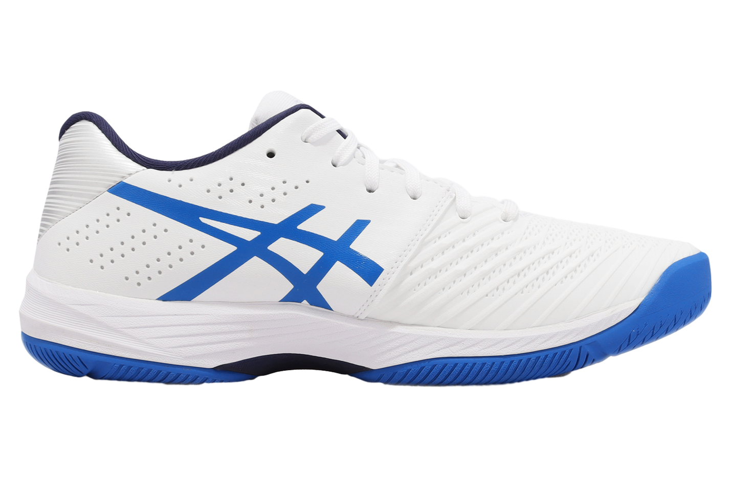 Asics Solution Swift FF White / Electric Blue