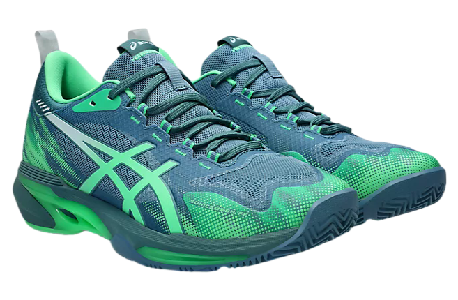 Asics Sonicsmash FF Saba Blue / Vital Green