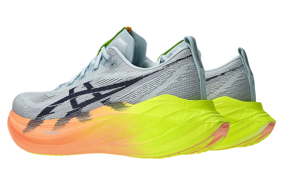 Asics Superblast 2 Paris Cool Grey / Safety Yellow