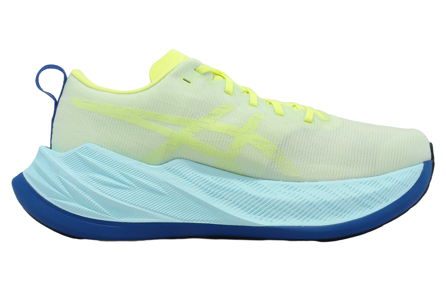 Asics Superblast Glow Yellow / Aquamarine