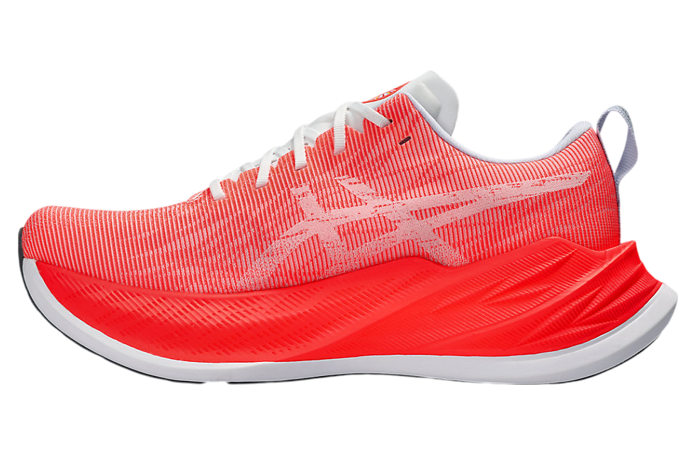 Asics Superblast White / Sunrise Red