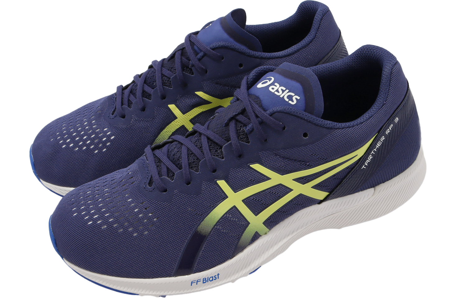 Asics Tarther RP 3 2E Wide Deep Ocean / Glow Yellow
