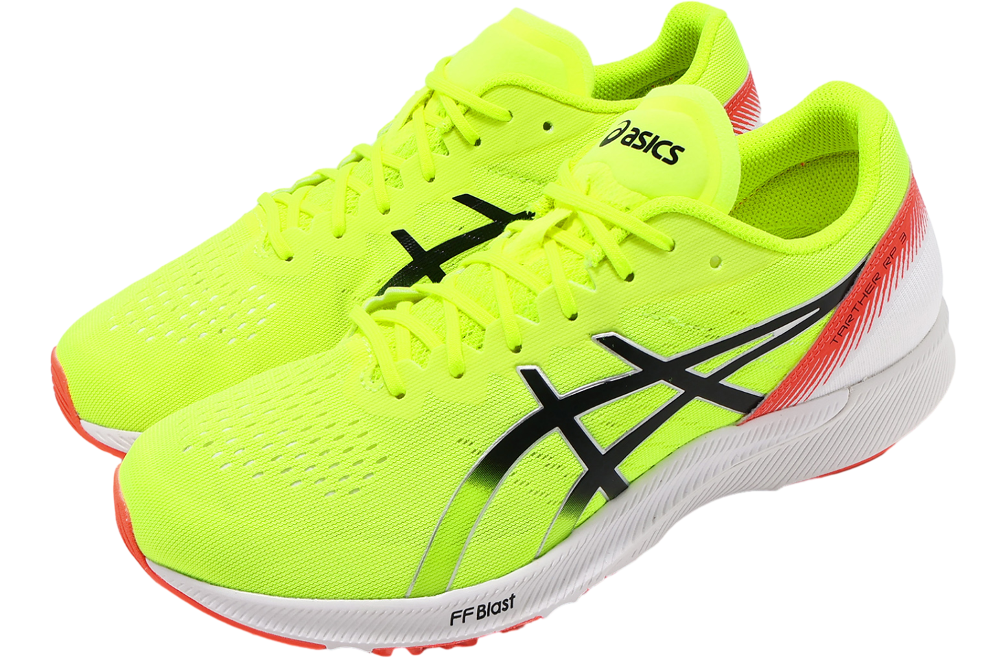 Asics Tarther RP 3 2E Wide Safety Yellow / Sunrise Red - Jul