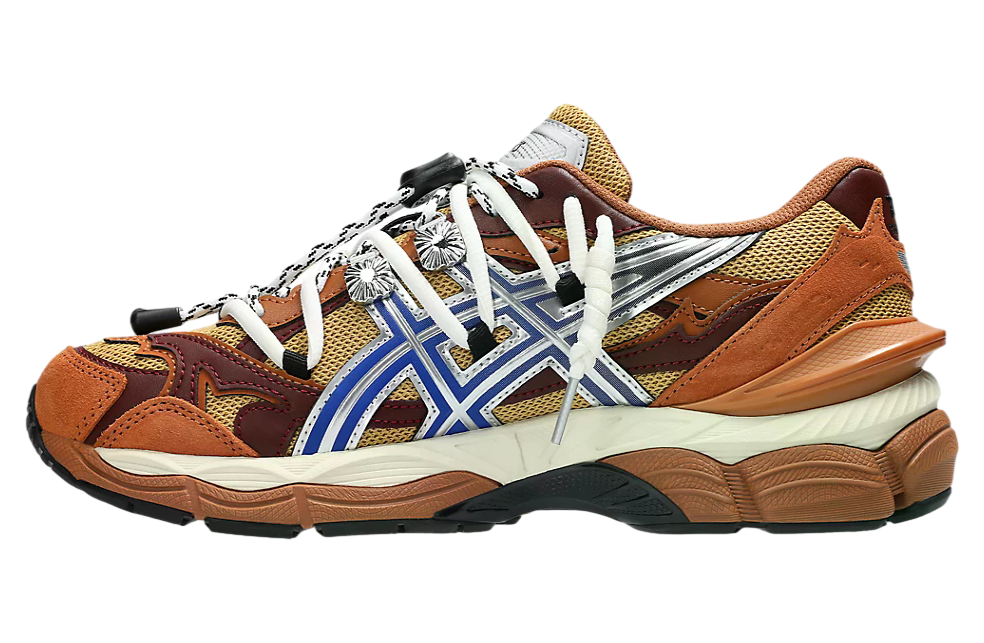 Asics Toga X Gel-Cumulus 16 TG Brown / Blue Pure Silver - Oct 2025
