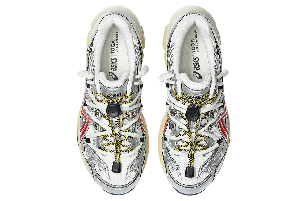 Asics Toga X Gel-Cumulus 16 TG White / Red Pure Silver - Oct