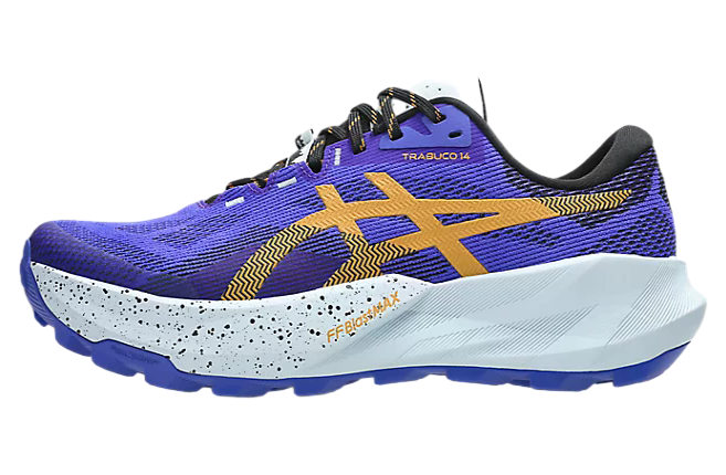 Asics Trabuco 14 Cobalt Burst / Sandstorm / White