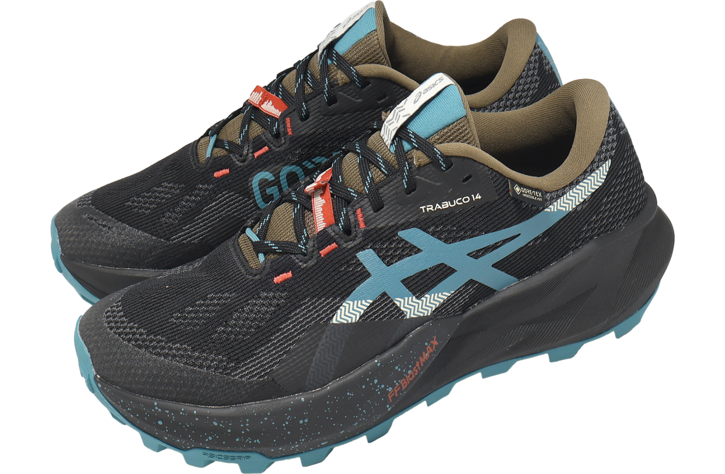 Asics Trabuco 14 GTX Black / Misty Pine