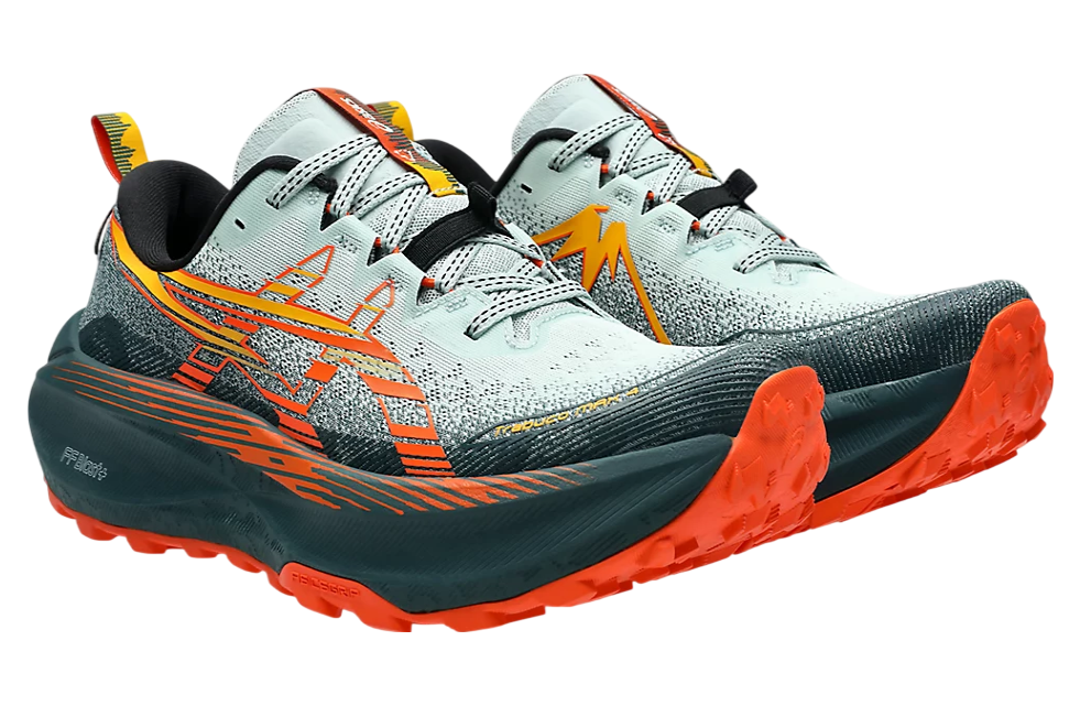 Asics Trabuco Max 4 Cold Moss / Nova Orange