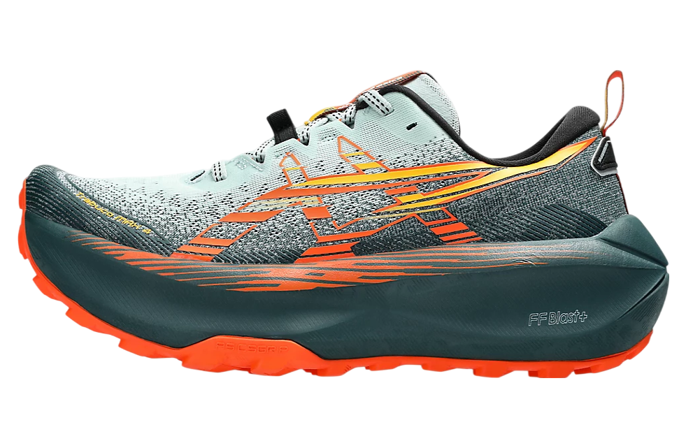 Asics Trabuco Max 4 Cold Moss / Nova Orange