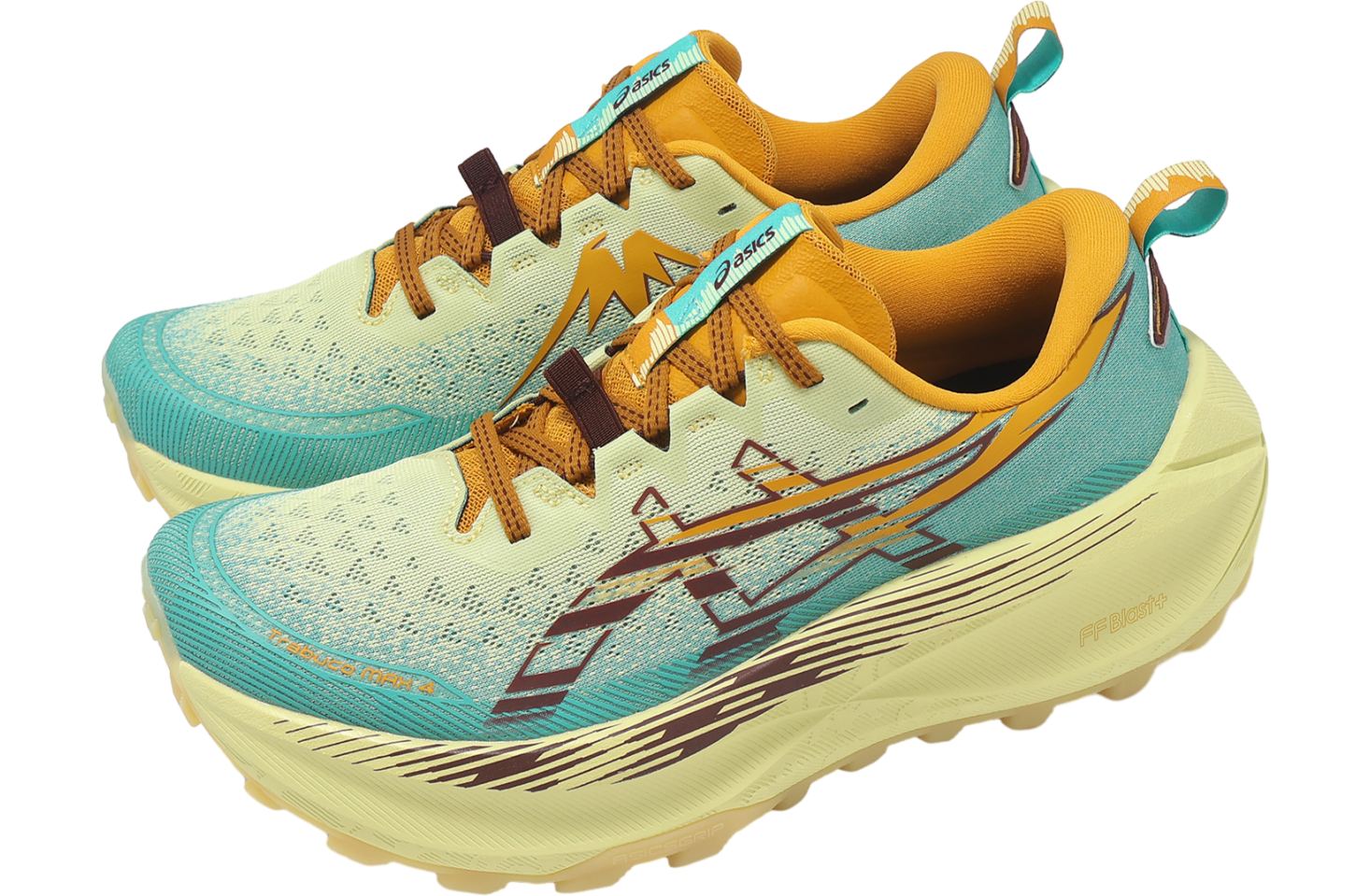 Asics Trabuco Max 4 Wheat Yellow / Dark Red Planet