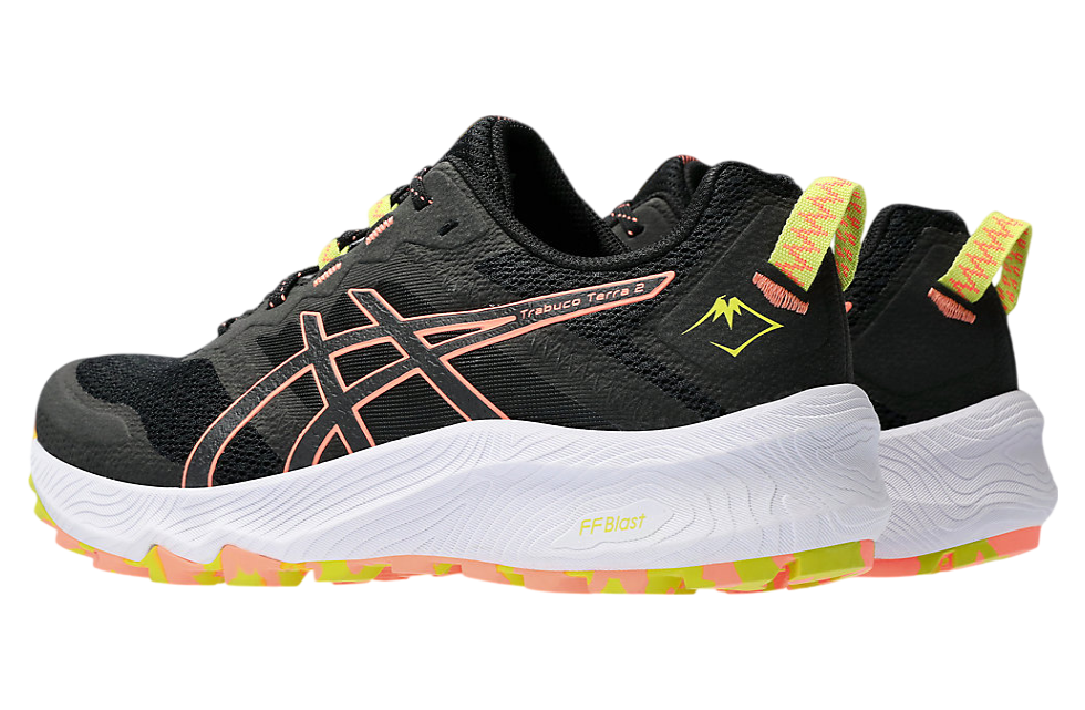 Asics Trabuco Terra 2 WMNS Black / Sun Coral