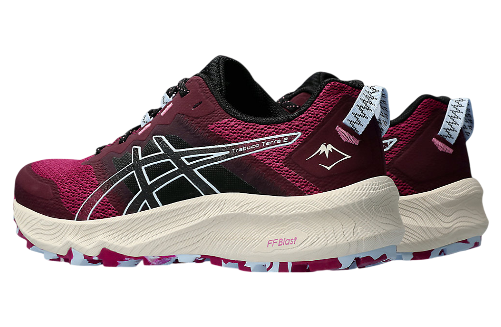 Asics Trabuco Terra 2 Wmns Blackberry / Light Blue