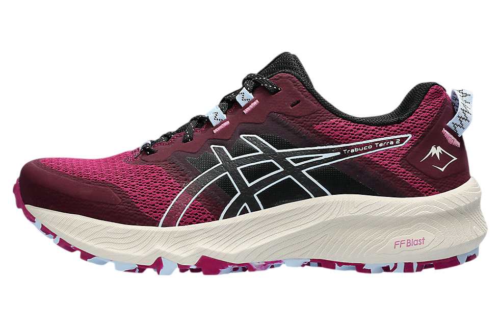 Asics Trabuco Terra 2 Wmns Blackberry / Light Blue