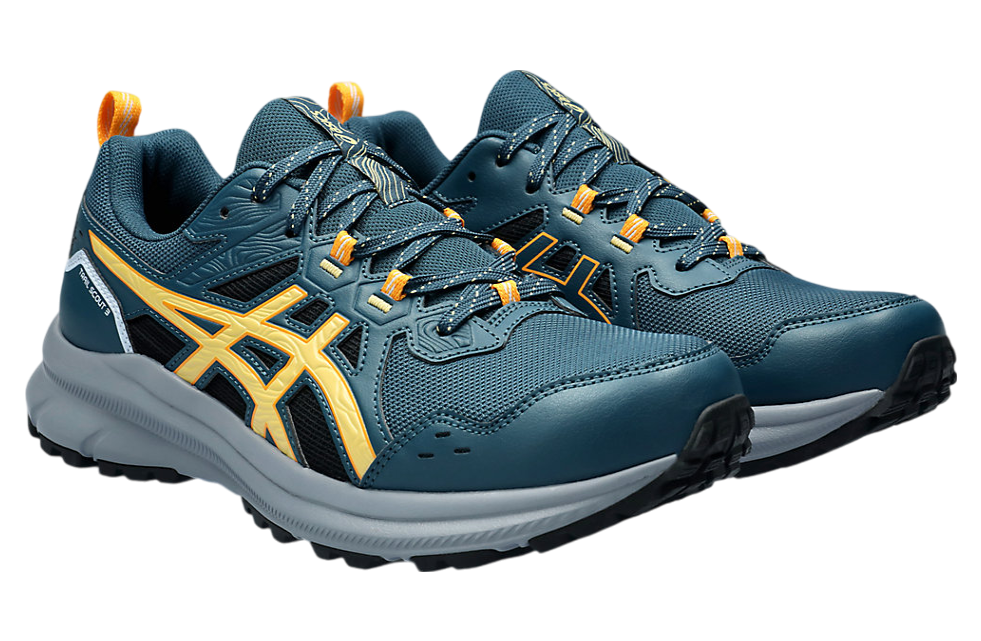 Asics Trail Scout 3 Magnetic Blue / Faded Yellow