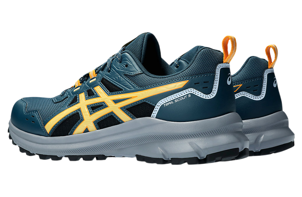 Asics Trail Scout 3 Magnetic Blue / Faded Yellow