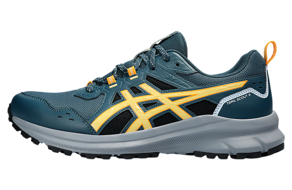 Asics Trail Scout 3 Magnetic Blue / Faded Yellow