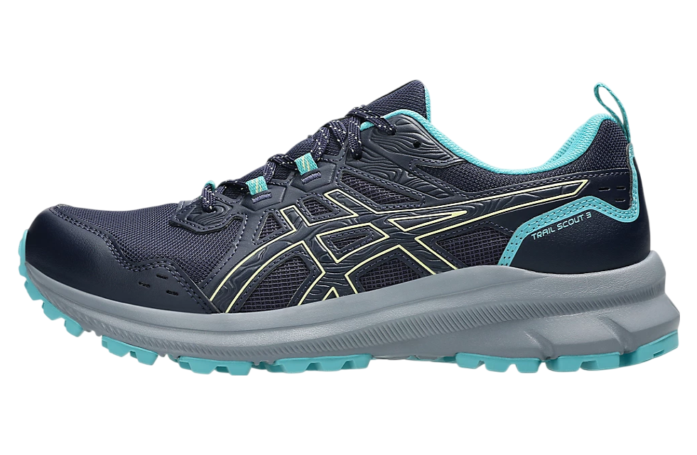 Asics Trail Scout 3 Midnight / Wheat Yellow