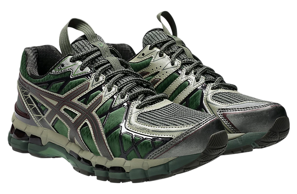 国内配送 asics UB10-S GEL-KAYANO 20 MOSS/GUNL UB10-S GEL-KAYANO 20 | Unisex | Moss/Gunmetal | Sportstyle