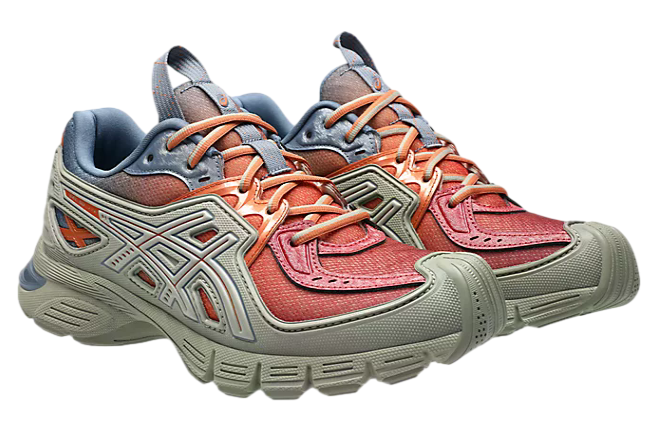 Asics Ub13-S Gel-SD Lyte Olive Grey / Rust Orange