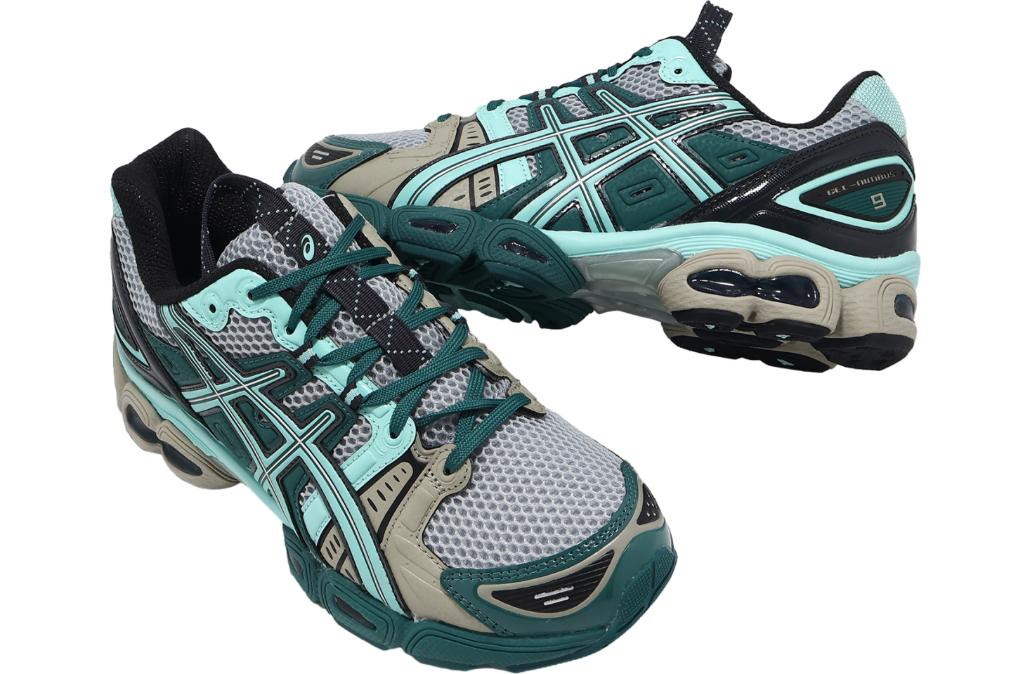 ★Asics UB3-S Gel-Nimbus 9 Piedmont Grey★ ASICS UB3-S Gel-Nimbus 9 Kiko Kostadinov Piedmont Grey Aruba