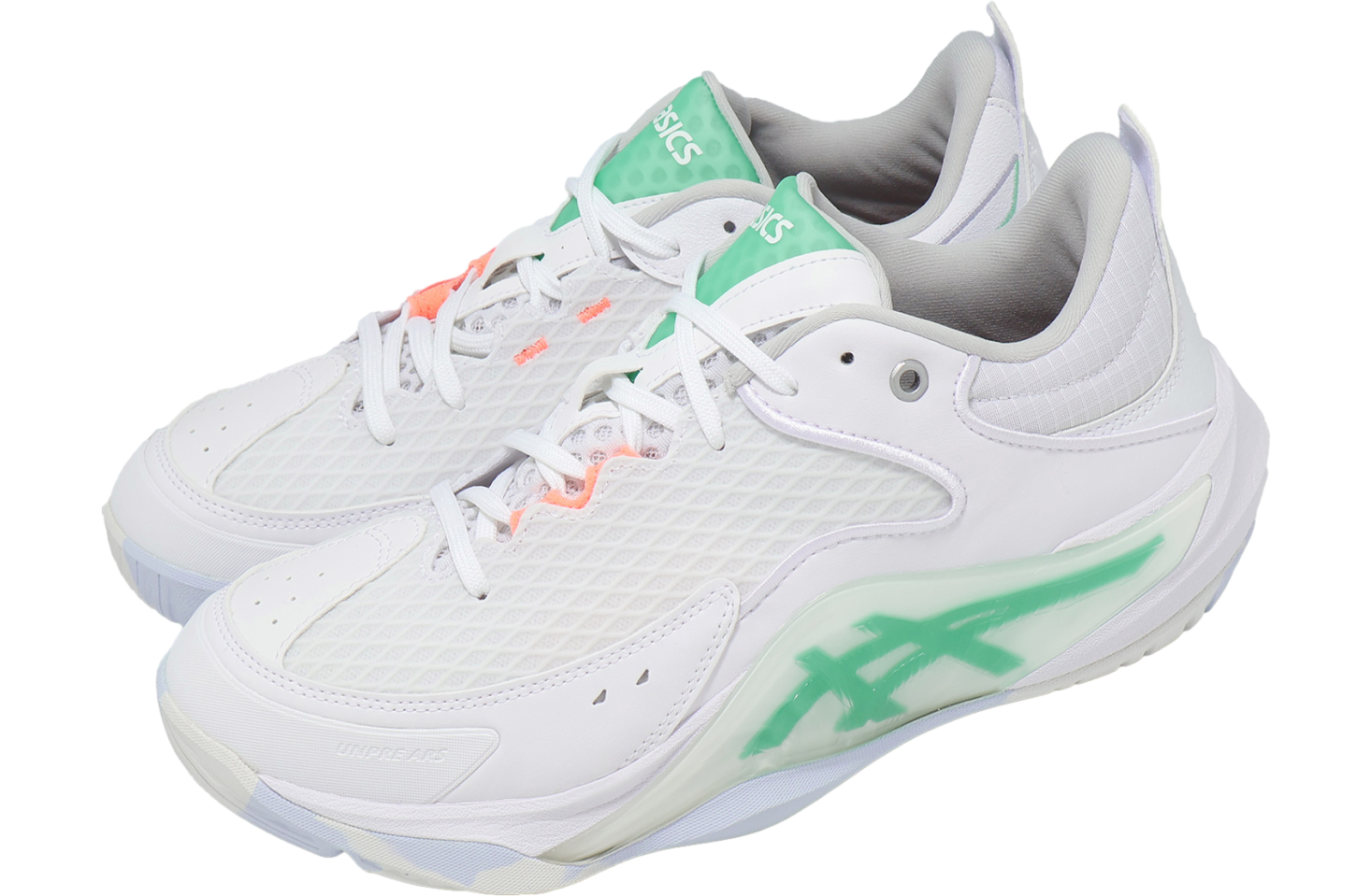 Asics Unpre Ars Low 3 2E Wide White / Aurora Green