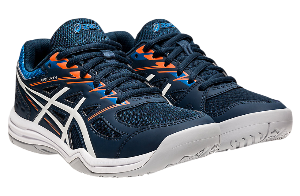 Asics Upcourt 4 GS French Blue / White