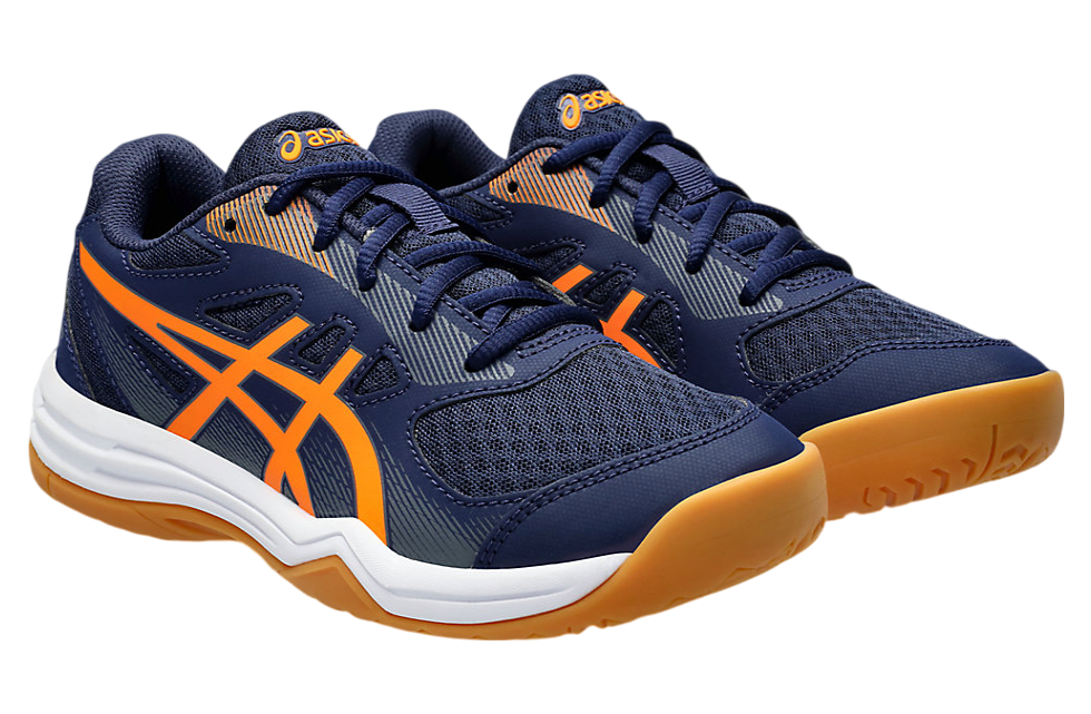 Asics Upcourt 5 GS Peacoat / Shocking Orange