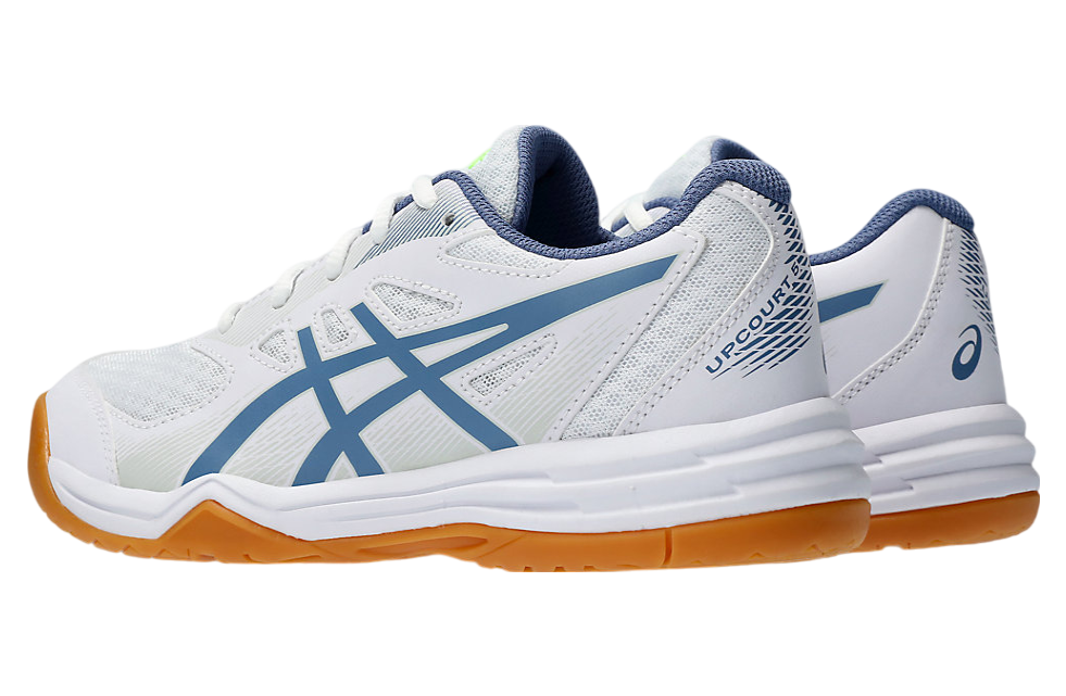 Asics Upcourt 5 GS White / Denim Blue