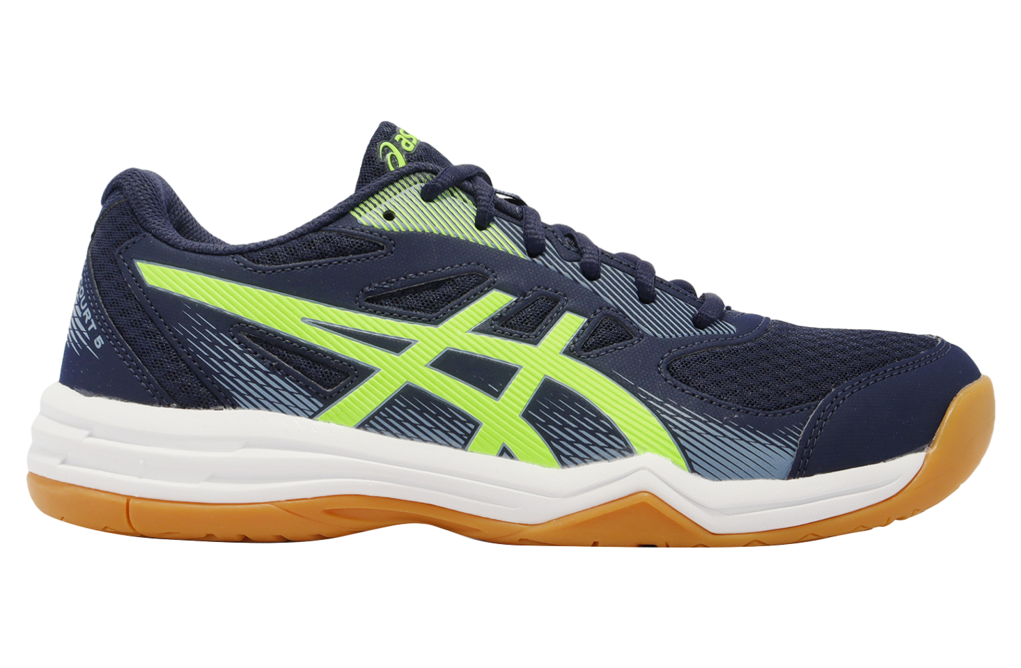 あっこ Asics Upcourt 5 Midnight / Hazard Green - Feb 2023