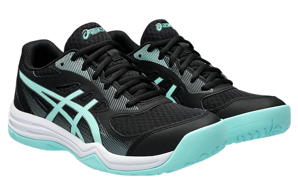 Asics Upcourt 5 Road Tested Black / Illuminate Mint